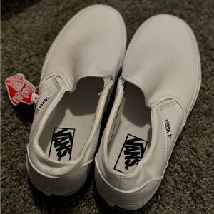 Women’s Vans Slip-On White Asher